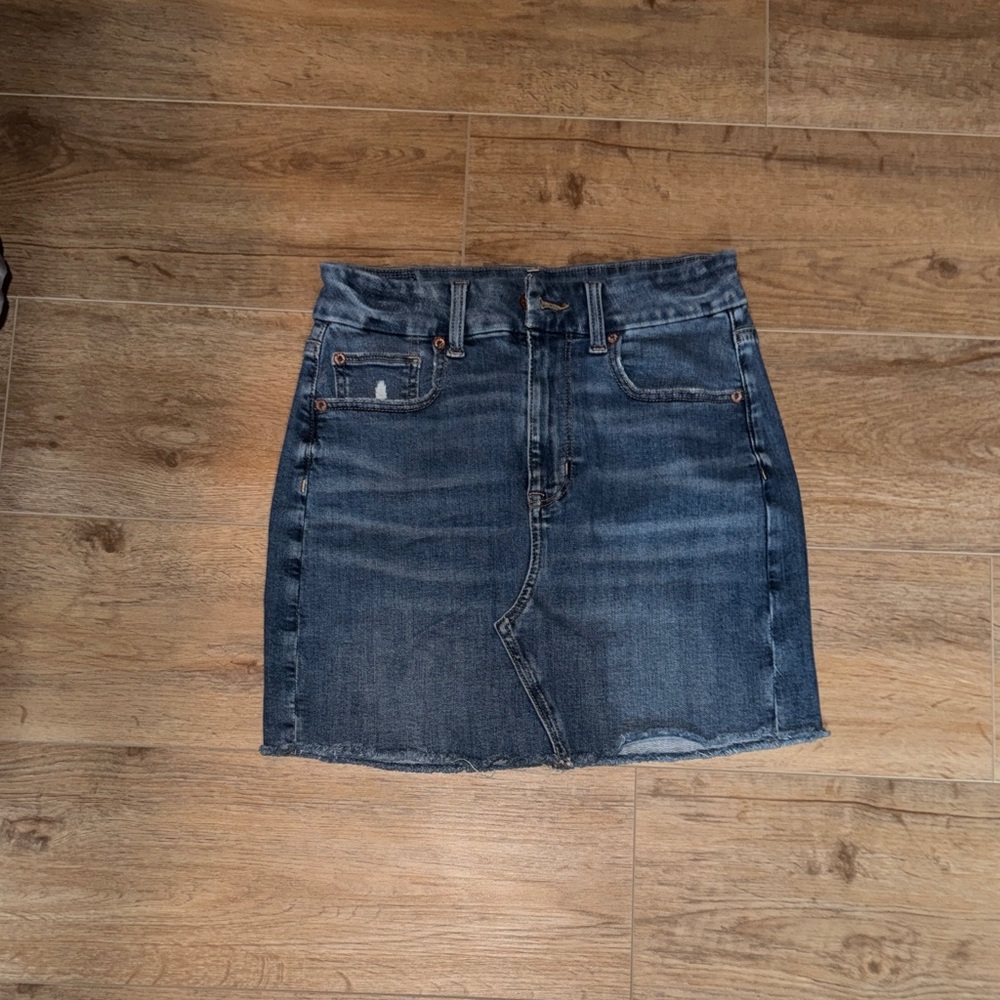 American Eagle Denim Mini Skirt